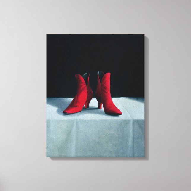 Toile Bottes rouges 1995 (Recto)