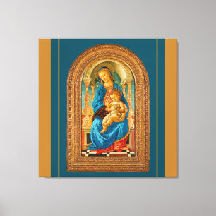 Toile Botticelli Madonna et son enfant