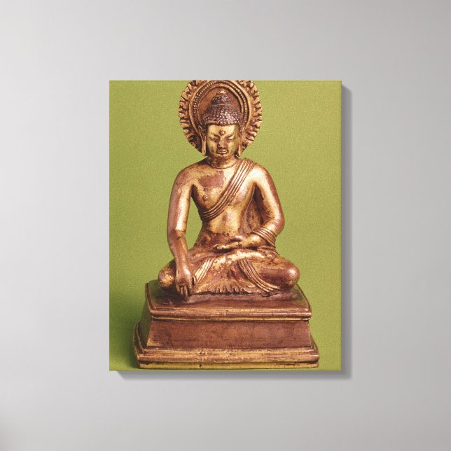 Toile Bouddha assis (Recto)