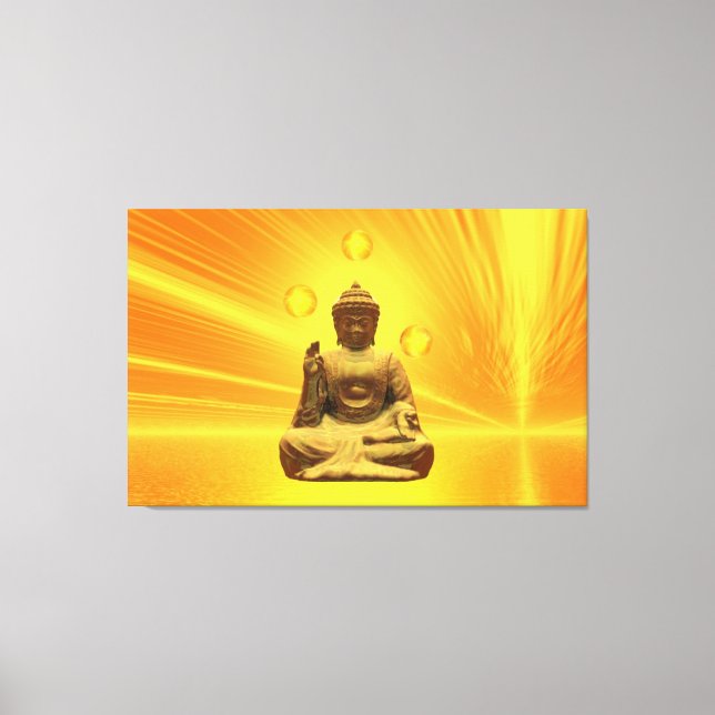Toile Bouddha doré (Recto)
