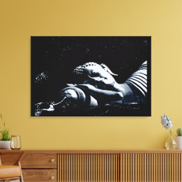 Toile Bouddha endormi / Bouddhisme