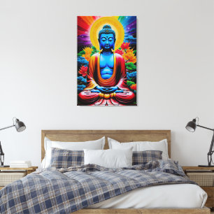 Toile Bouddha Éveil Lumineux