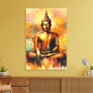 Toile Bouddha spirituel