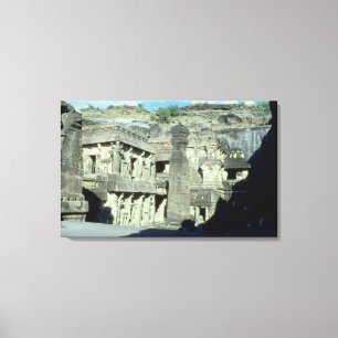 Toile Bouddhiste, Jainist et cavernes indoues chez