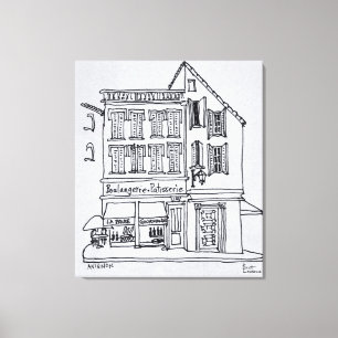 Toile Boulangerie Patisserie, Avignon