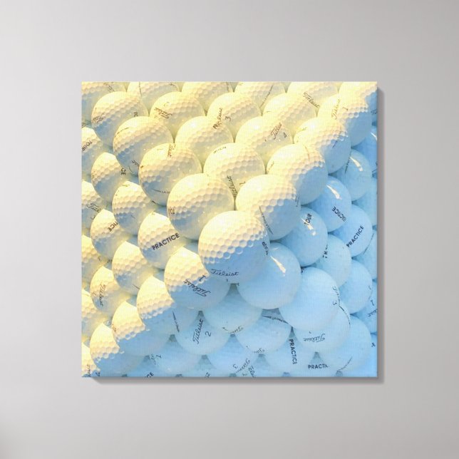Toile Boules de golf (Recto)