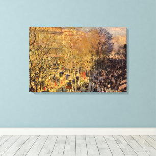 Toile Boulevard des Capucines par Claude Monet, Beaux-ar