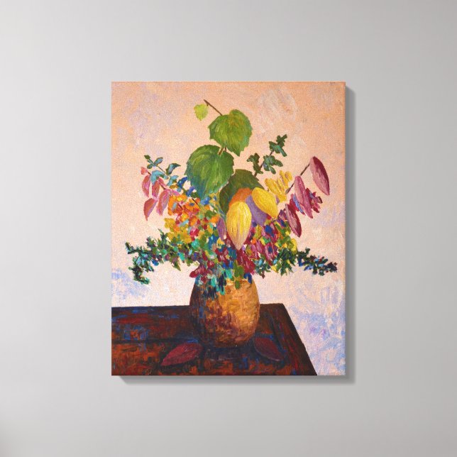 Toile Bouquet d'automne (Recto)