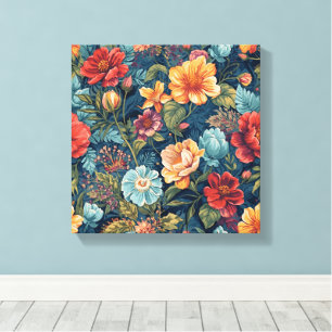 Toile Bouquet de jardin anglais - Botanique Mur Art Impr