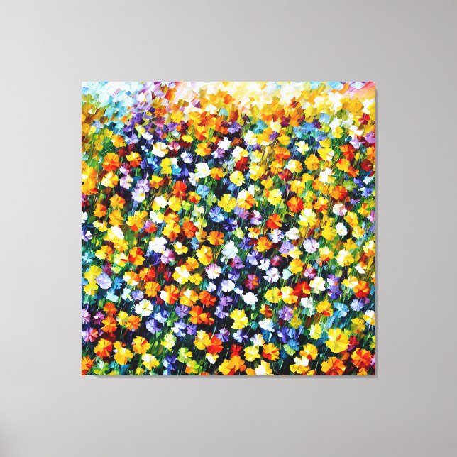 Toile Bouquet de terrain (Recto)