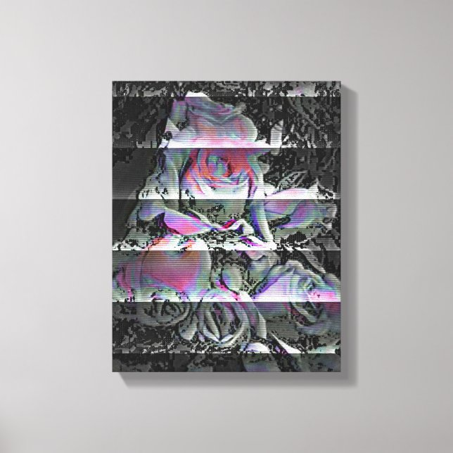 Toile Bouquet Techno  (Recto)