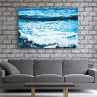 Breathe Cote Hawaii Turquoise Ocean Waves Photo