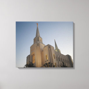 Toile Brigham City Utah Temple #1 LDS Wall Art Canvas