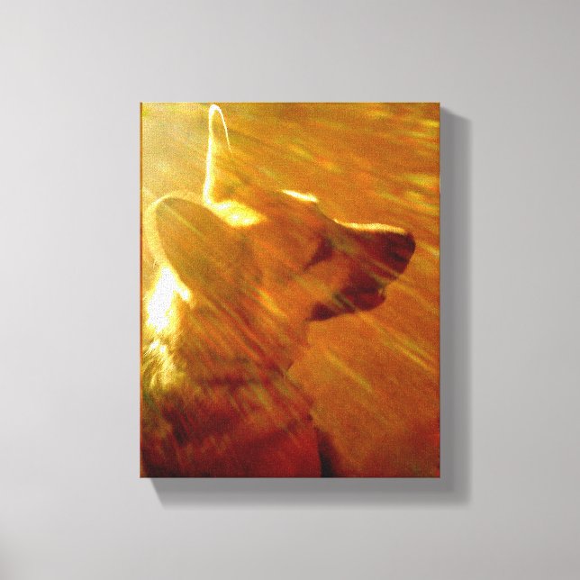 Toile Brille Sur Moi Berger Allemand #2 Alt Canvas Impri (Recto)