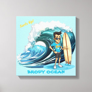 Toile Brody Ocean