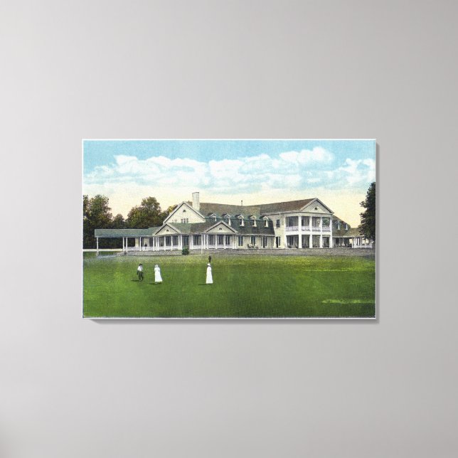 Toile Brooklawn Country Club Femmes de golf (Recto)