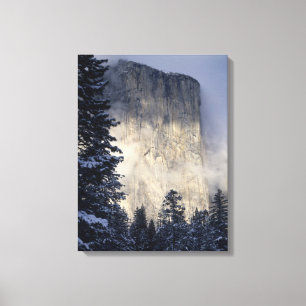 Toile Brouillard enveloppant la montagne 2