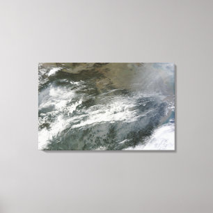 Toile Brume au-dessus de la Chine