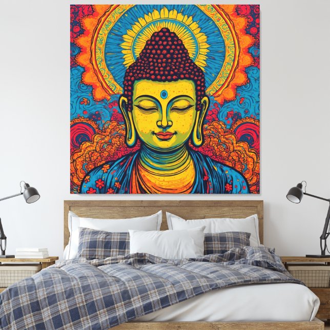 TOILE BUDDHA-12 (Insitu(Chambre))