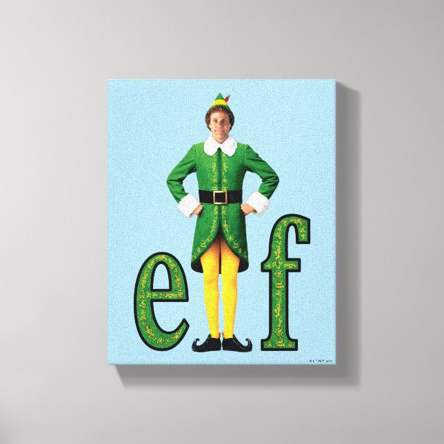 Toile Buddy le logo Elf Movie (Recto)