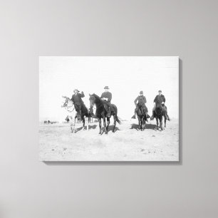 Toile Buffalo Bill, Général Miles, Capitaine Baldwin