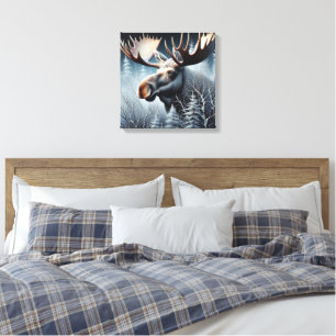 Toile Bull Moose