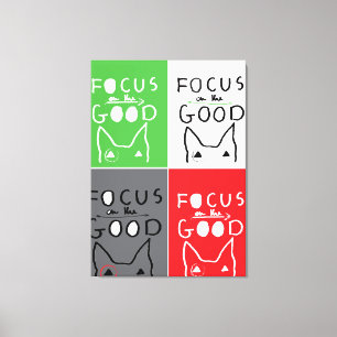Toile Bull Terrier Pop Art Focus sur la BONNE inspiratio