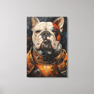 Toile Bulldog In Armor