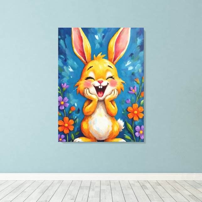 Toile Bunny Bliss (Insitu (Plancher de Bois))