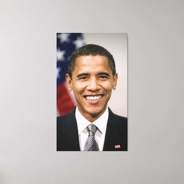 Toile Bureau du président élu Barack Obama (Recto)