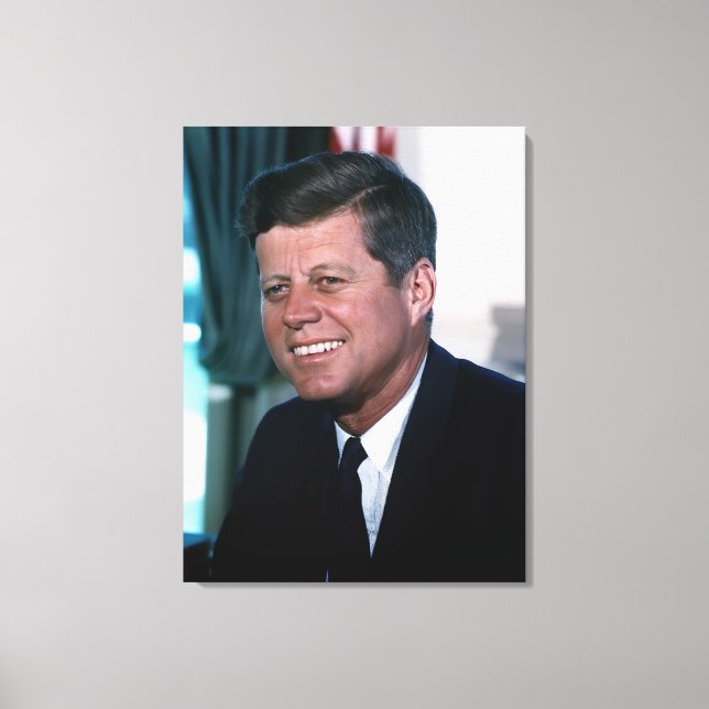 Toile Bureau ovale du président John F. Kennedy (Recto)
