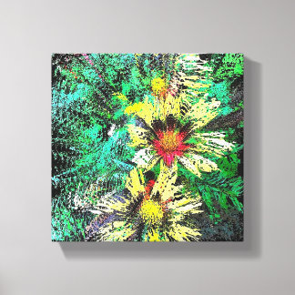 Toile Burst of Tickseed