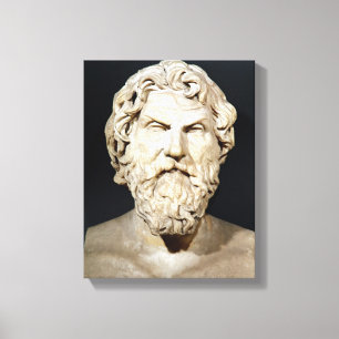 Toile Buste d'Antisthenes