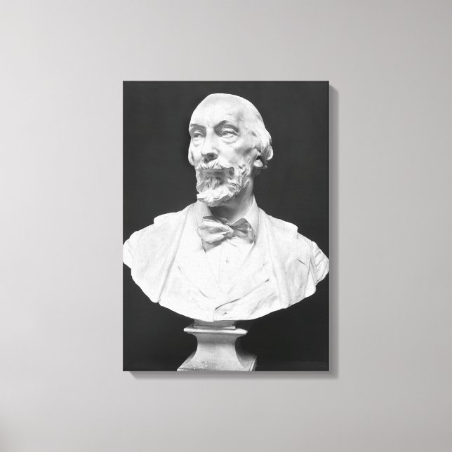 Toile Buste d'Auguste Vacquerie (Recto)