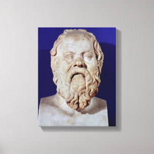 Toile Buste de Socrates
