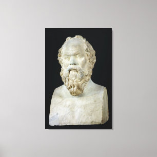 Toile Buste de Socrates