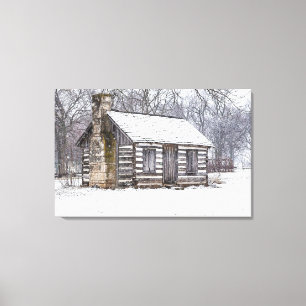 Toile Cabine Dans La Neige