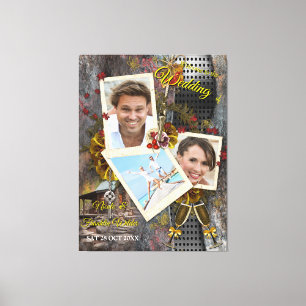 Toile Cabine de pierre de famille rustique