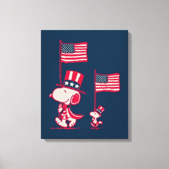 Toile cacahuètes | American Summer Old Glory (Recto)