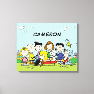 Toile cacahuètes Charlie Brown et Gang Ajouter Votre