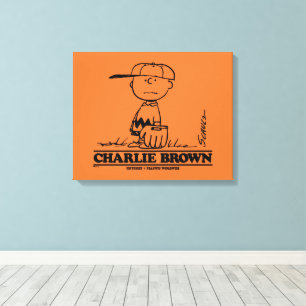 Toile cacahuètes Charlie Brown Jouer à la balle