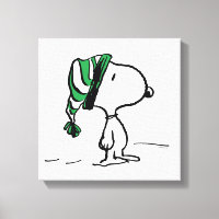 cacahuètes | Snoopy Green Casquette de neige