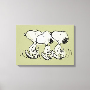 Toile cacahuètes   Snoopy Walking Tall