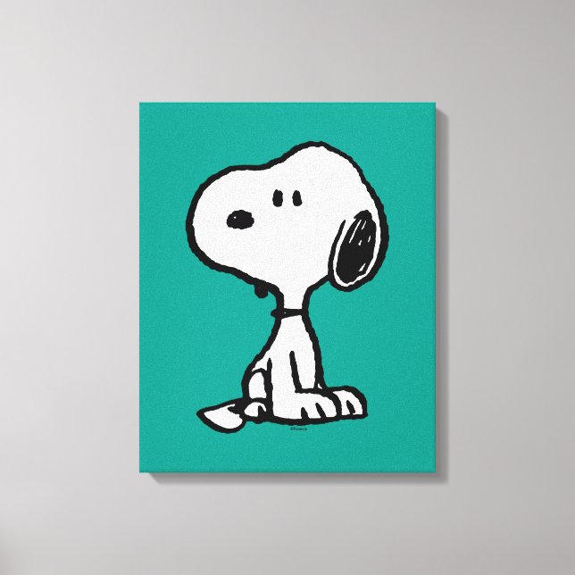 Toile cacahuètes | Tournages de snoopy (Recto)