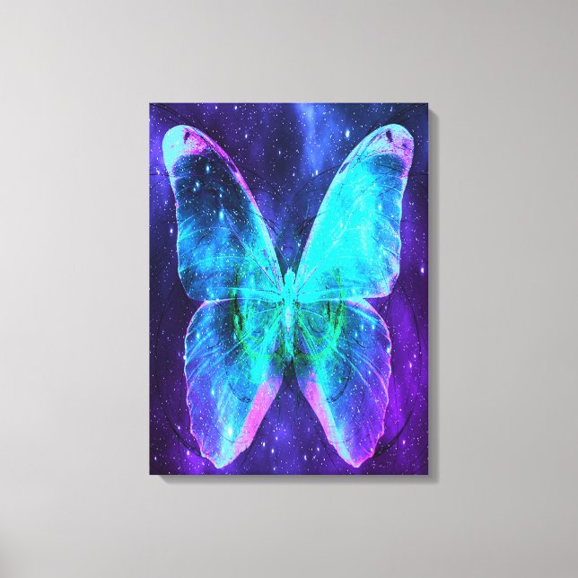 Toile Cadeau Amoureux des animaux de papillon | Butterfl (Recto)