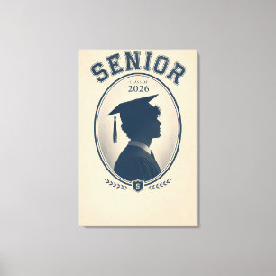 Toile Cadeau de fin d'études personnalisé pour la promot