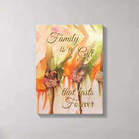 Cadeau famille 12" x 16"