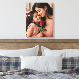 Toile Cadeau Personnalisé Floral Chaleureux