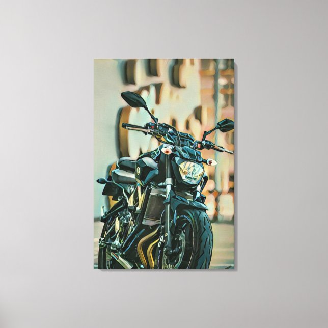 Toile Cadeaux cool pour motocyclistes (Recto)