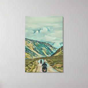 Toile Cadeaux pour motocycliste